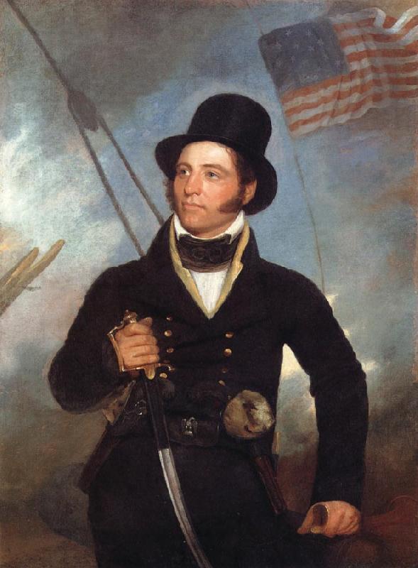 Jarvis John Wesley Portrait of Captaint Samuel C.Reid Sweden oil painting art
